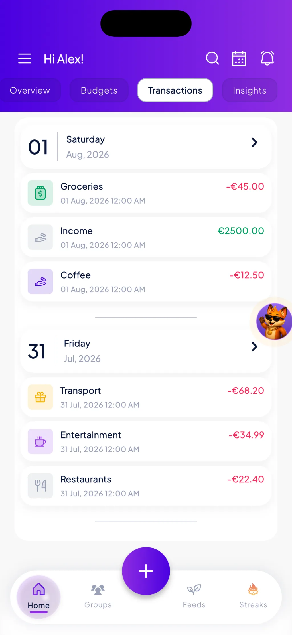 Transactions